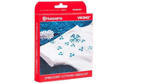 Husqvarna Cutwork Kit til præcise udskæringer og kreative broderiprojekter
