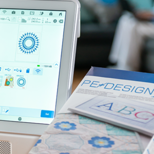 Brother PE-Design 11 broderisoftware brugerflade og designværktøjer